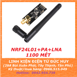 NRF24L01 PA LNA 2.4GHz mạch thu phát không dây Wireless 1100 mét (CÓ KÈM ANTEN)