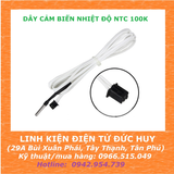 Dây cảm biến nhiệt độ NTC 100K dài 1m