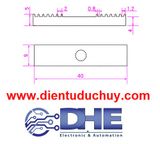 Nẹp kẹp dây đai, cố định dây đai GT2 9x40mm