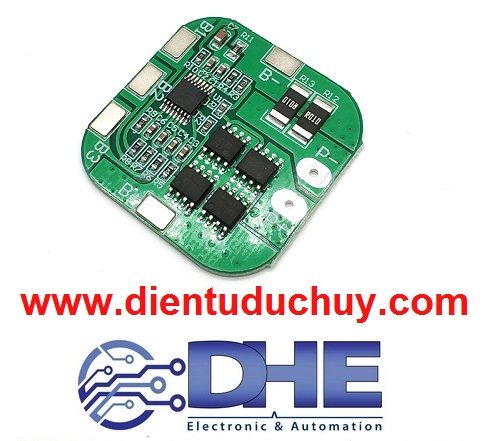 MẠCH SẠC VÀ BẢO VỆ PIN LITHIUM HX-4S-D20 (14.8V) - DÒNG XẢ TỐI ĐA 20A