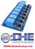 MẠCH 8 KÊNH RELAY, 24VDC