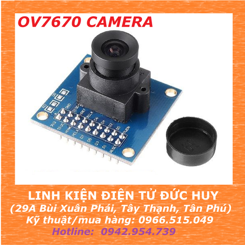 OV7670 Module camera, xử lý ảnh CHO ARDUINO