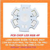 PCB BẢNG MẠCH CHIP LED RGB 4P
