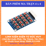 BOARD MẠCH PHÍM MA TRẬN 16 PHÍM 4X4