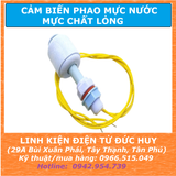 CẢM BIẾN PHAO MỰC CHẤT LỎNG, VẬT LIỆU NHỰA PP CHỐNG ĂN MÒN AXIT