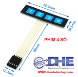BÀN PHÍM MA TRẬN MỀM 4 SỐ