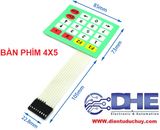 BÀN PHÍM MA TRẬN MỀM 4X5