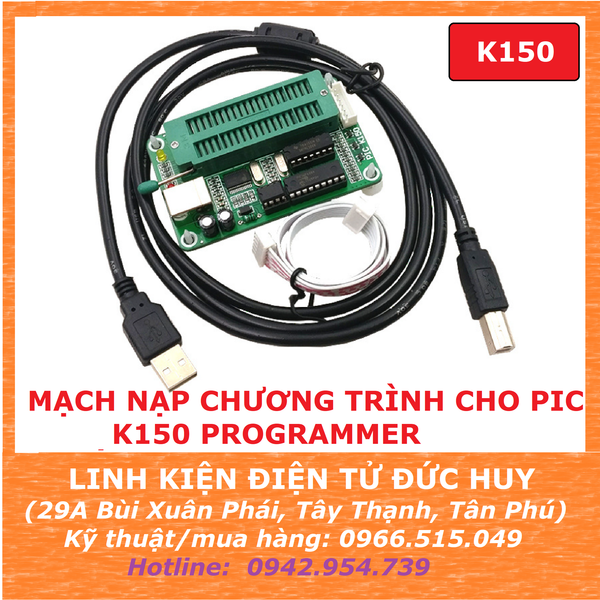 Mạch nạp chương trình vi điều khiển PIC K150