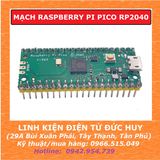 MẠCH RASPBERRY PI PICO RP2040, MICRO USB