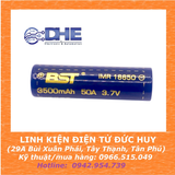 PIN SẠC BST 18650 LITHIUM - DÒNG XẢ 50A - 3500maH - CHÍNH HÃNG CÔNG SUẤT CAO