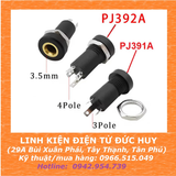 PJ391A PJ392A JACK AUDIO 3.5MM 3 NẤC, 4 NẤC