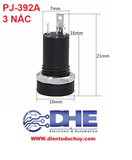 PJ391A PJ392A JACK AUDIO 3.5MM 3 NẤC, 4 NẤC