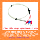 CẢM BIẾN NHIỆT ĐỘ RTD PT100,  LOẠI 3 DÂY