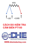 CẢM BIẾN NHIỆT ĐỘ RTD PT100,  LOẠI 3 DÂY