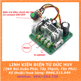 Mạch điều tốc, dimmer động cơ DC 15A (DẢI ĐIỆN ÁP RỘNG 6V-90V)