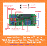 QF RD72 MẠCH BẬT TẮT RELAY THEO CHU KỲ 220VAC