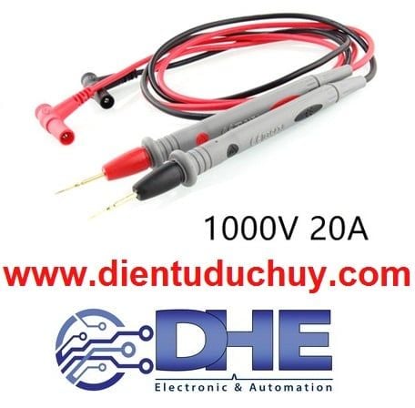 Que đo VOM (1000V - 20A) - hàng chất lượng tốt, đầu nhọn