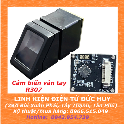 Cảm biến nhận dạng vân tay quang học R307 (hàng test đảm bảo, yên tâm sử dụng)