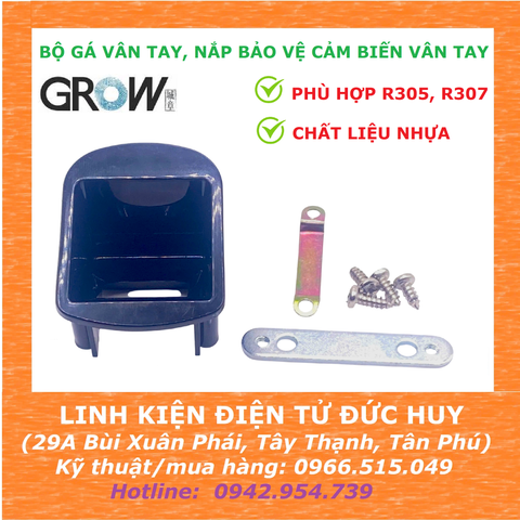 Gá vân tay, nắp bảo vệ module nhận dạng vân tay quang học R305,R307,....