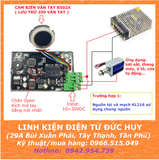Combo cảm biến vân tay R502A và mạch giải mã KL216