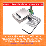 Combo cảm biến vân tay R502A và mạch giải mã KL216