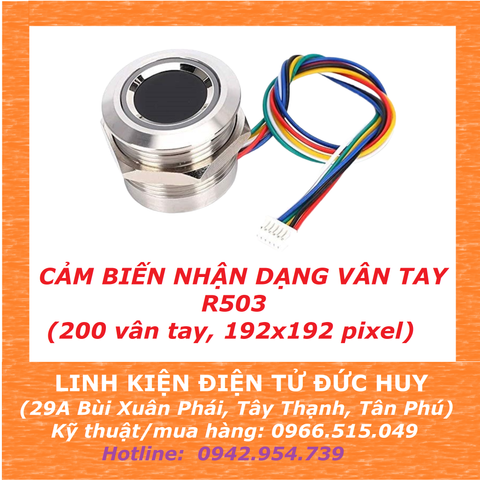 Cảm biến nhận dạng vân tay điện dung R503