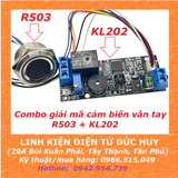 R503 KL202 Combo nhận dạng và giải mã vân tay
