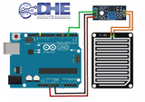 MẠCH CẢM BIẾN MƯA KHÔNG RELAY