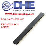 Hàng rào cái vuông đơn 40 chân, 2.54mm