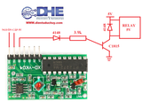 BỘ ĐIỀU KHIỂN TỪ XA 4 LỆNH 315MHZ  PT2262 M4