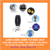 Remote điều khiển từ xa mã cố định fix 3 nút 315mhz, xa 100m