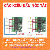 MẠCH NHẬN SÓNG RF BẬT/TẮT 4 THIẾT BỊ, 5 ~ 80V/DC,HỌC LỆNH 433MHZ