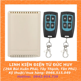 MẠCH NHẬN SÓNG RF BẬT/TẮT 4 THIẾT BỊ, 5 ~ 80V/DC,HỌC LỆNH 433MHZ