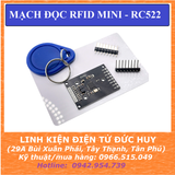 MODULE MẠCH ĐỌC RFID RC522 MINI 13.56MHZ MIFARE S50, S70, LIGHT, PRO...
