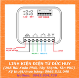 Mạch điều khiển từ xa 2 thiết tự dò tìm tần số RX MULTI 300MHz-868MHz