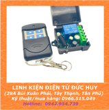MẠCH BẬT TẮT 1 THIẾT BỊ BẰNG REMOTE, 433MHZ, HỌC LỆNH, 90~256VAC