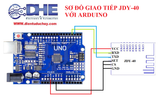 JDY-40 V1.2 MODULE TRUYỀN NHẬN GIAO TIẾP KHÔNG DÂY WIRELESS - 2.4GHZ