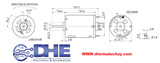 RS380 Động cơ DC có chổi than 12V-18VDC