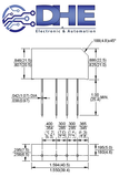 DIODE CẦU 5A 700V RS507