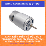 RS550 ĐỘNG CƠ DC 12~24VDC
