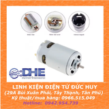 ĐỘNG CƠ DC RS550, 12V-24V