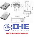 CỔNG USB ĐẦU USB TYPE A, USB TYPE B (hàn board)