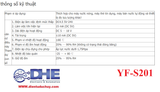 YF S201 Cảm biến lưu lượng nước, dòng chảy, đường kính ống 22mm, có ren vít dễ dàng lắp đặt.