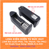 BỘ SẠC 1 PIN 3.7V 18650
