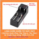 BỘ SẠC KHÔNG DÂY, SẠC 2 PIN LITHIUM ION 18650/14500 V3 - 3.7V, SẠC CHẤT LƯỢNG TỐT