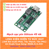 Mạch sạc mini 2S 3S 4S pin lithium 3.7 4.2VDC