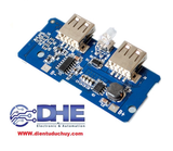 Mạch sạc dự phòng 5V 2A, 2 đầu ra USB