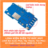 Mạch sạc dự phòng 5V 2A, 2 đầu ra USB