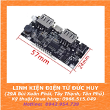 MẠCH SẠC PIN DỰ PHÒNG USB 5V - 2.1A CÓ MÀN HÌNH HIỂN THỊ