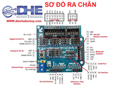 SENSOR SHIELD V5.0 PHÙ HỢP VỚI ARDUINO UNO R3